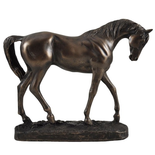 Elegant bronze effect horse - elegant,