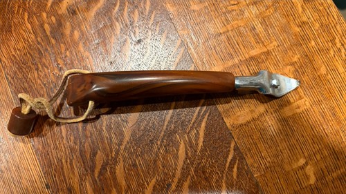 Vntg bakelite handle bottle - vntg,