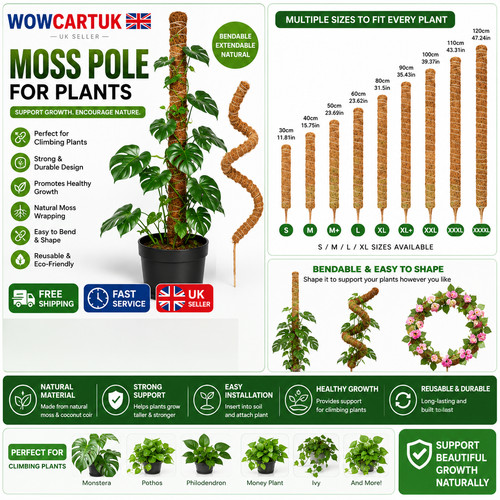 Moss pole extendable - moss,