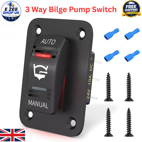 Way marine pump - 3-way, panel