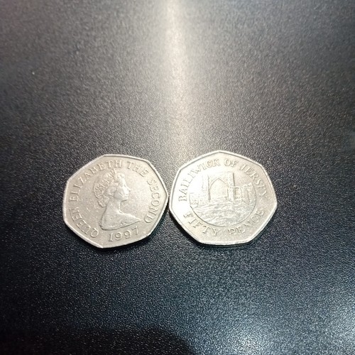 Bailiwick jersey 50p - 50p, coin