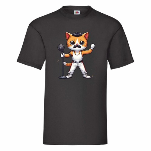 Freddie mercury cat queen - queen, t