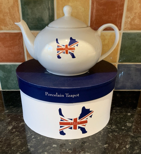 Porcelain teapot radley - teapot,