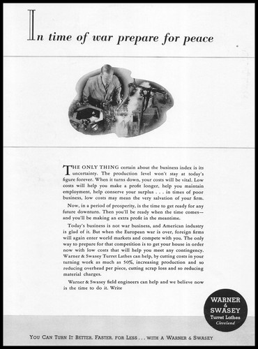 1940 warner swasey cleveland - &,