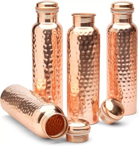 Pure copper water bottle - water,
