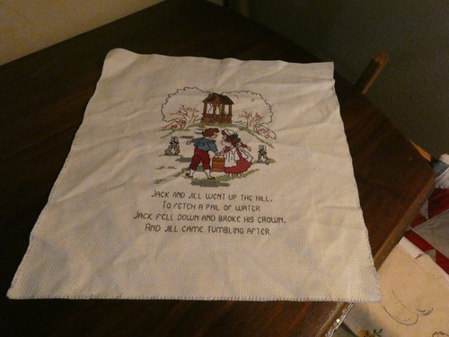 Jack and jill cross stitch - jack,