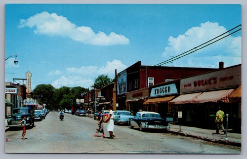 Street scene algonac - algonac, mi