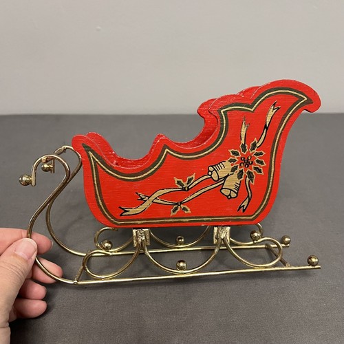 Vtg hand painted - hand, wooden
