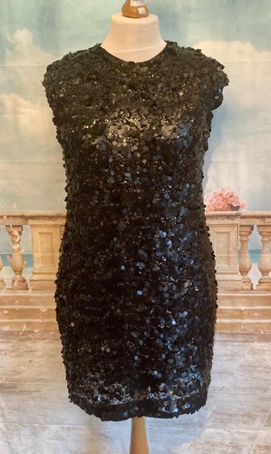 Gatsby party dress - dress, black