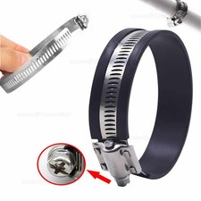 Rubber Lined Jubilee Type Clips Cable Mounting Hose Pipe Clamps Stainless Steel