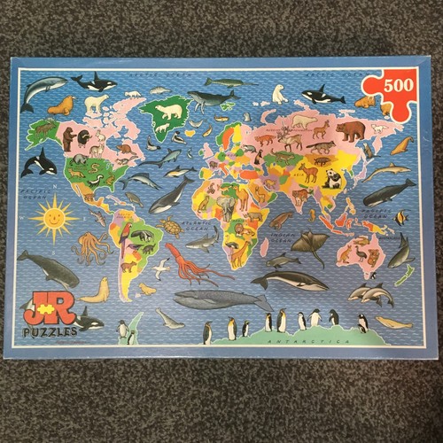 Animal world map 500 large - animal,