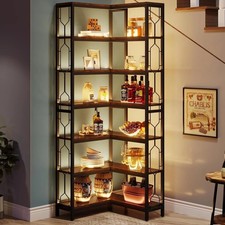 7-Tier Corner Bookshelf