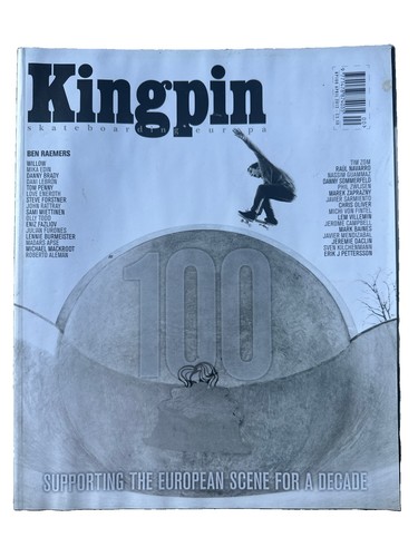 Kingpin skateboard magazine - kingpin,