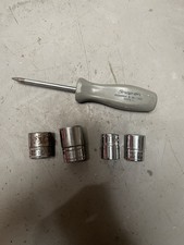 Selection Of Used Old Snap On Tools Socket Screwdriver Mechanic