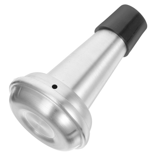 Straight silver trumpet mute - straight,