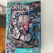 Teenage Mutant Ninja Turtles Out The Shadows Mega Bloks Rockysteady Moto Attack