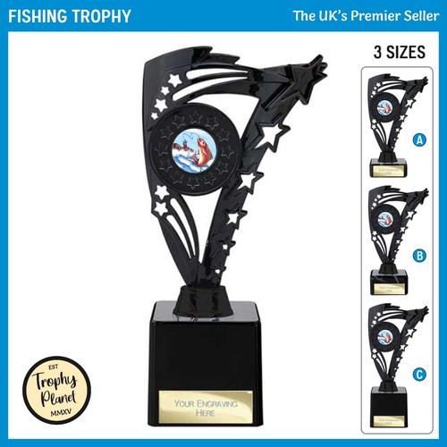 Fishing star trophy - fishing, angling