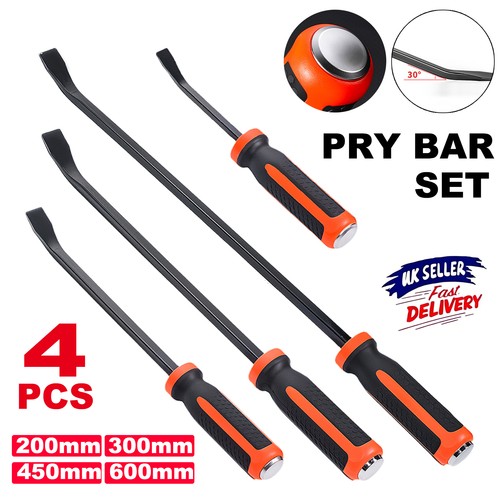 4pc pry bar set 18 - bar, 18"