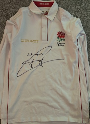 Jonny wilkinson hand signed - jonny,