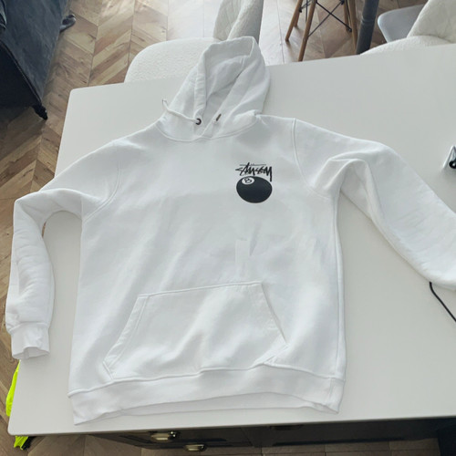 Stussy men white pullover - stussy,