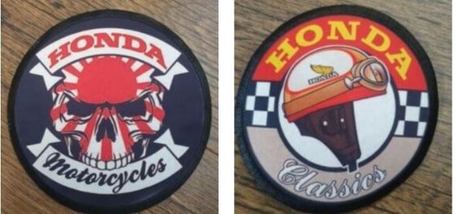 Honda skull classic bike - skull, /