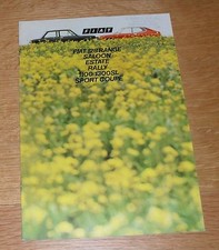 Fiat 128 Range Brochure 1973 -