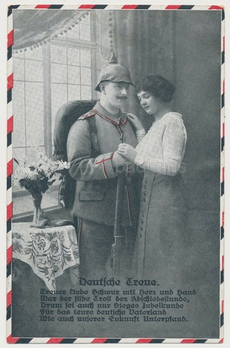 Patriotic postcard german - patriotic,