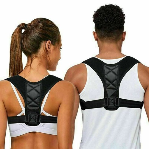 Black posture corrector body - posture,