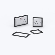 Double Single Socket Switch