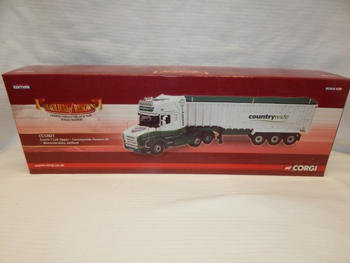 Corgi scania cab - corgi, tipper