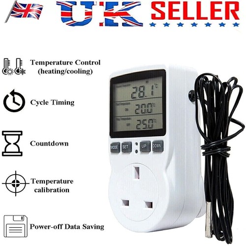 Digital plug thermostat - digital,
