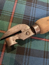Vintage Wooden Handles Tin