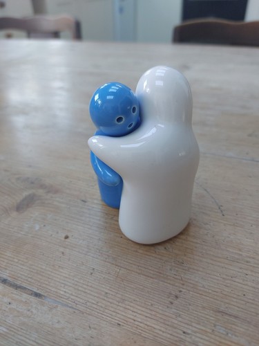 Novelty salt and pepper pots - salt,