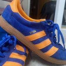Adidas City Series Wien Yellow/Blue Size 7