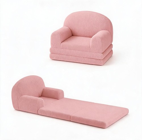 Kids couch soft toddler - 2-in-1,