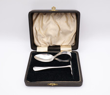 Antique Boxed Sterling Silver