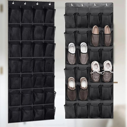 Over door shoe organizer - door,