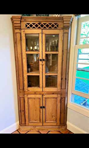 Antique english pine farmhouse - pine,