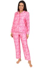 Barbie Ladies Long Satin Pyjama Set for Women