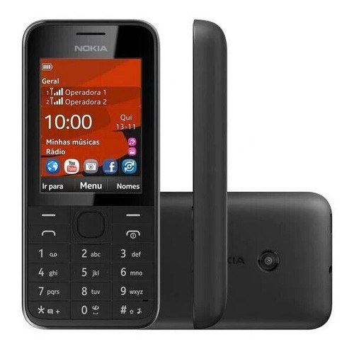 Nokia 208 black 948 - 208, rm-948