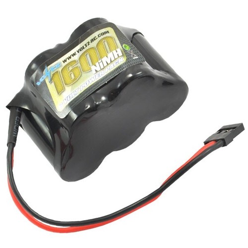 Voltz 1600mah receiver - 1600mah, 6.0v