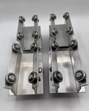 Square Rail Cable Festoon Trolley - BEARINGS FRESHLY PACKED - Qty. 4