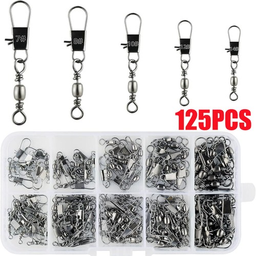 125pcs barrel swivel interlock - swivel,