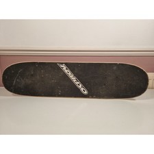 Vintage Osprey Double Kick Skateboard Black Graphic Print 31X8" Red Wheels Logo