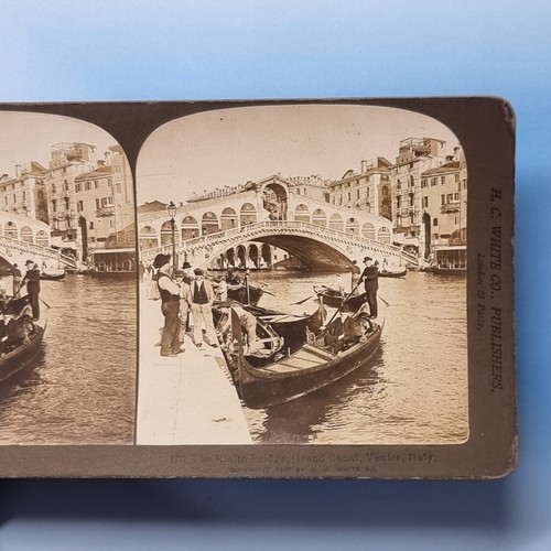 Venice stereoview c1900 - venice,