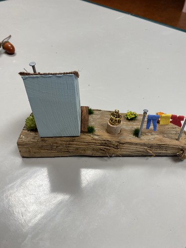 Handmade driftwood sea - driftwood, side