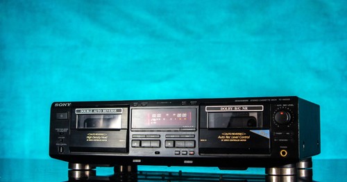 Sony we525 twin cassette - tc-we525,