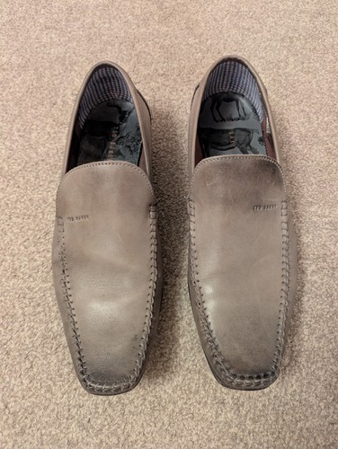 Ted baker shoes - grey., size