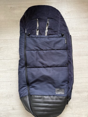 Cybex foot muff navy used - foot,