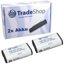 2x Battery 2000mAh for Olympus